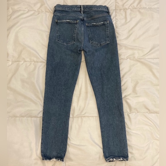 AGOLDE Toni Mid Rise Straight Jeans Dime Size 26 - Picture 6 of 13